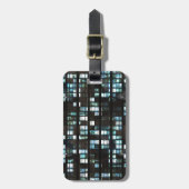 Verlicht vensterpatroon bagagelabel (Voorkant verticaal)