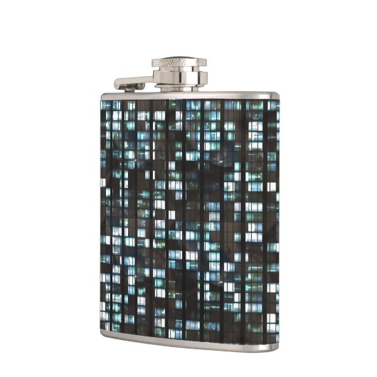 Verlicht vensterpatroon heupfles (Links)