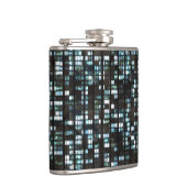 Verlicht vensterpatroon heupfles (Rechts)