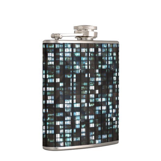 Verlicht vensterpatroon heupfles (Rechts)