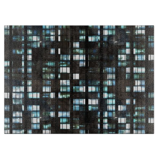 Verlicht vensterpatroon snijplank (Voorkant)