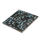 Verlicht vensterpatroon tegeltje (Zijkant)