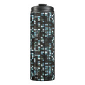 Verlicht vensterpatroon thermosbeker (Voorkant)