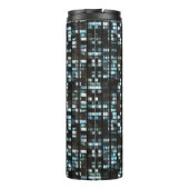 Verlicht vensterpatroon thermosbeker (Achterkant)