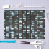 Verlicht vensterpatroon tissuepapier (Craft)