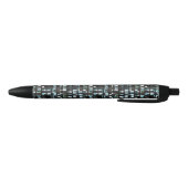Verlicht vensterpatroon zwarte inkt pen (Bodem)