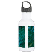 Verlicht water - blauw waterfles  (Achterkant)
