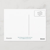 "Verlicht Zee" Zeemeermin Briefkaart (Achterkant)