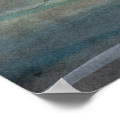 "Verlicht Zee" Zeemeermin Poster van Molly Harriso (Hoek)