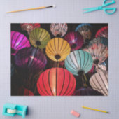 Verlichtde Chinese lampionnen Tissuepapier (Craft)