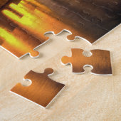 Verlichtde conciergerie bij nacht - Parijs, Frankr Legpuzzel (Zijkant)