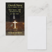 Verlichtde Kaarten van de Kerk van het Kruis - pas Visitekaartje (Voorkant / Achterkant)