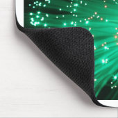 Verlichtde optische vezels muismat (Hoek)