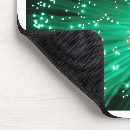 Verlichtde optische vezels muismat (Hoek)