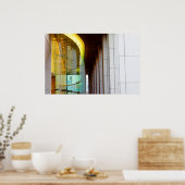 Verlichtde Vensters Poster (Keuken)