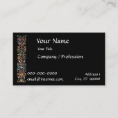 Verlichtde Visitekaartjes voor Floral Editable Med (Voorkant)