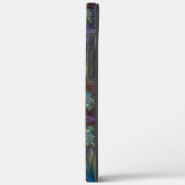 Verlichte Abstracte glanzende Blauwgroen Paarse Fr Case-Mate iPhone Case (Achterkant / Links)