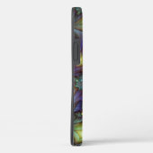 Verlichte Abstracte glanzende Blauwgroen Paarse Fr Case-Mate iPhone Case (Achterkant / Rechts)
