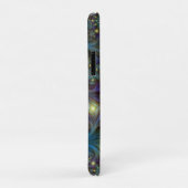 Verlichte Abstracte glanzende Blauwgroen Paarse Fr Case-Mate iPhone Case (Achterkant/rechts)