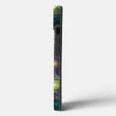 Verlichte Abstracte glanzende Blauwgroen Paarse Fr Case-Mate iPhone Case (Achterkant / Links)