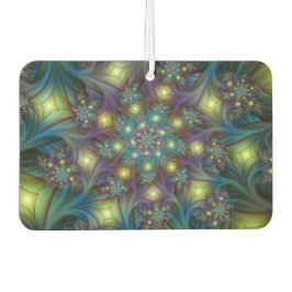 Verlichte Abstracte glanzende Blauwgroen Paarse Fr Luchtverfrisser