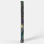 Verlichte Abstracte glanzende Blauwgroen Paarse Fr Samsung Galaxy Hoesje (Rechterkant)