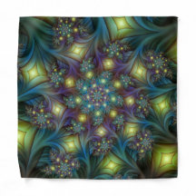 Verlichte Abstracte Glanzende Turquoise Paarse Fra