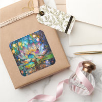 Verlichte Bloeiende Lotusbloem