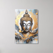 Verlichte Boeddha Canvas Afdruk (Voorkant)