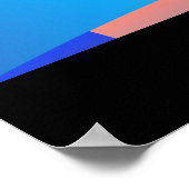 Verlichte bollen poster (Hoek)