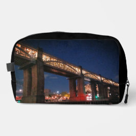Verlichte brug toilettasje