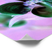 Verlichte Dogwood Bloesems Bloemen Poster (Hoek)