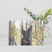 Verlichte drie Kaart (Staand voorkant)