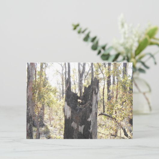 Verlichte drie Kaart (Staand voorkant)