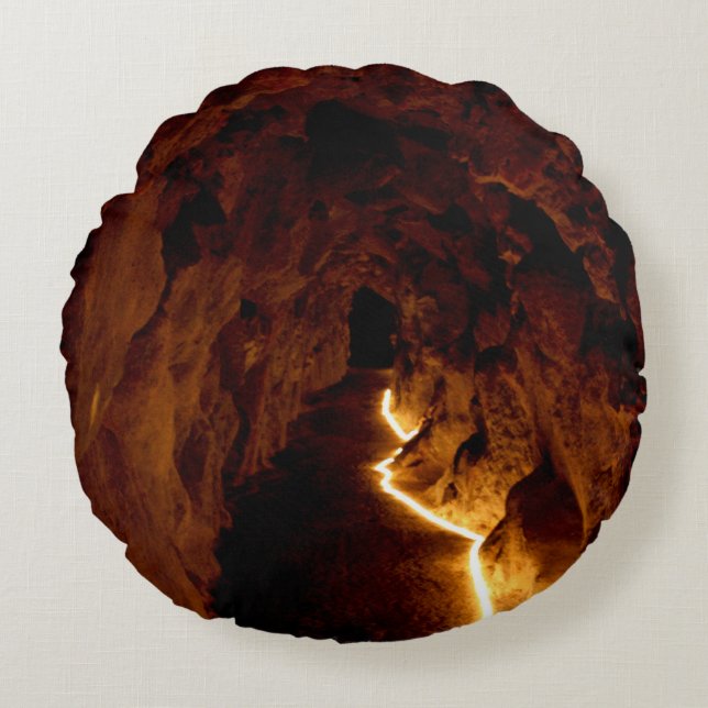 Verlichte geheime tunnel rond kussen (Voorkant)