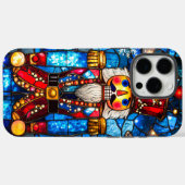 verlichte Glazen in lood notenkraker Case-Mate iPhone Case (Achterkant (horizontaal))