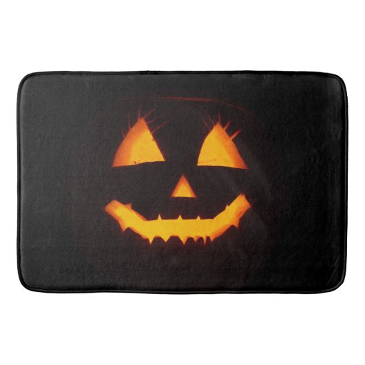 Verlichte Jack O Lantern Badmat (Voorkant)