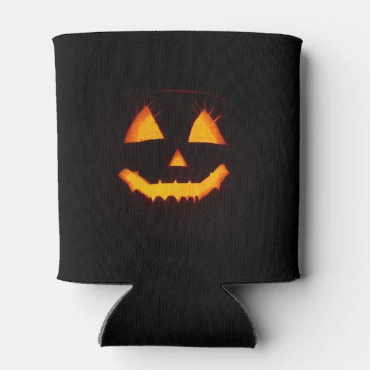 Verlichte Jack O Lantern Blikjeskoeler (Achterkant)