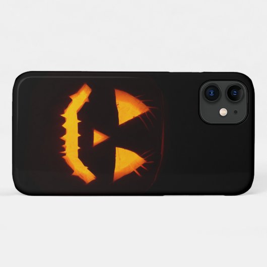 Verlichte Jack O Lantern Case-Mate iPhone Case (Achterkant (horizontaal))