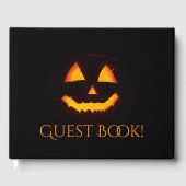Verlichte Jack O Lantern Gastenboek (Voorkant)