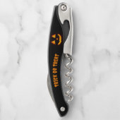 Verlichte Jack O Lantern Kurkentrekker (Achterkant)