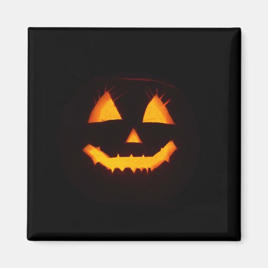 Verlichte Jack O Lantern Magneet (Voorkant)