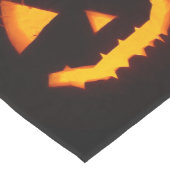 Verlichte Jack O Lantern Medium Tafelloper (Hoek)