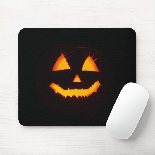 Verlichte Jack O Lantern Muismat (Met muis)
