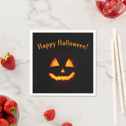 Verlichte Jack O Lantern Servet (Insitu)