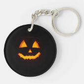 Verlichte Jack O Lantern Sleutelhanger (Achterkant)