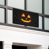 Verlichte Jack O Lantern Spandoek (Buitenkant Gebouw)