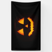 Verlichte Jack O Lantern Spandoek (Verticaal)