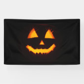 Verlichte Jack O Lantern Spandoek (Horizontaal)