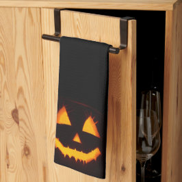 Verlichte Jack O Lantern Theedoek